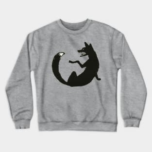 Black Fox Crewneck Sweatshirt